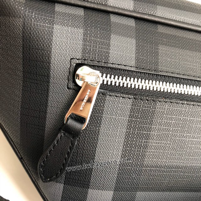 Burberry專門店新款男士腰包 巴寶莉London格紋腰包胸包挎包 yxb1461